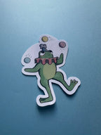Frog Clown - Sticker