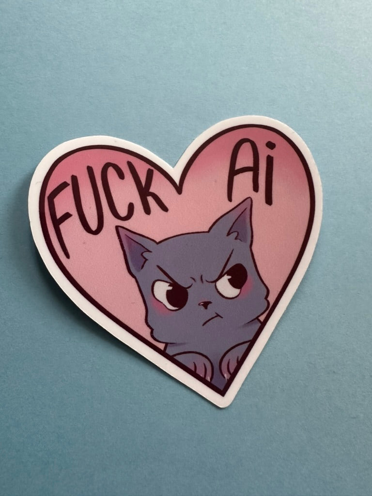 F*ck AI - Sticker