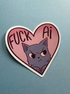 F*ck AI - Sticker