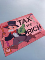 Tax the rich - Art Print A5