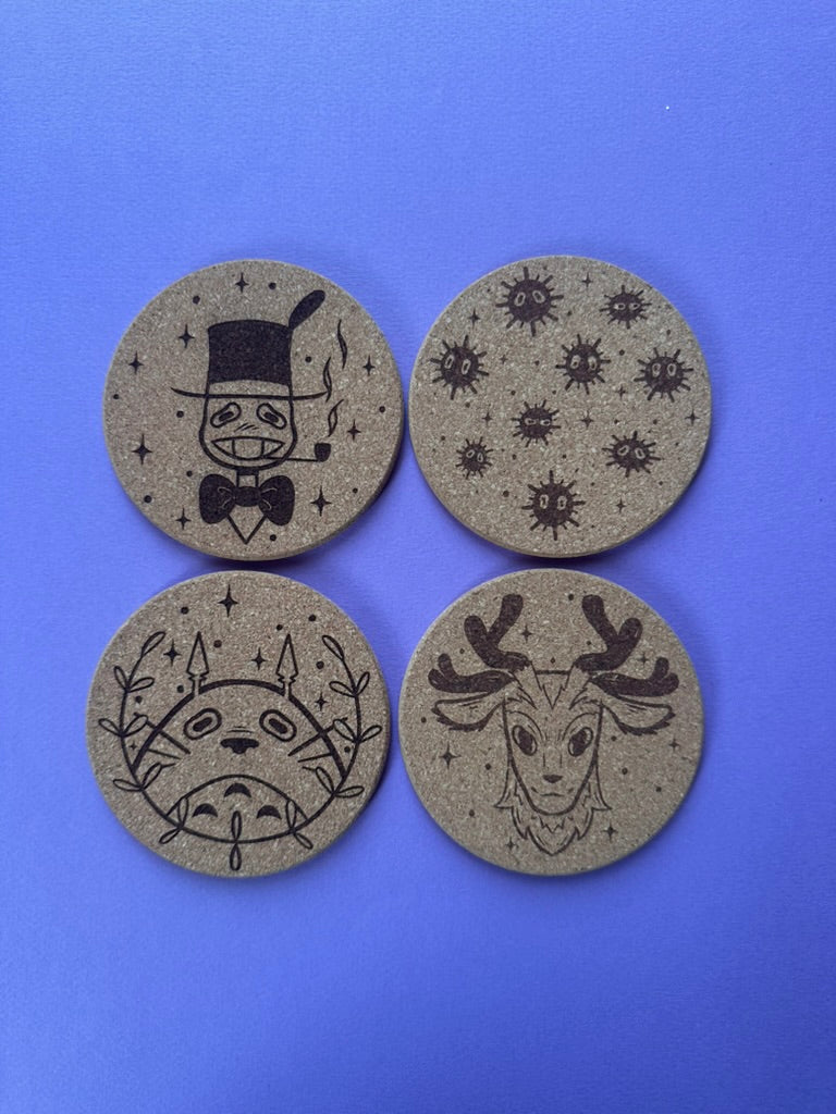 Ghibli - Coasters
