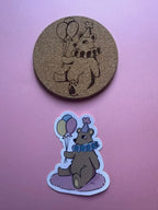 Clown Bear - Sticker