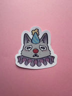 Clown cat - Sticker