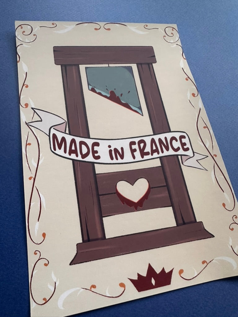 Guillotine - Art Print A5