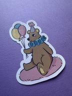 Clown Bear - Sticker