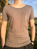 Witchy cauldron - S brown T-shirt