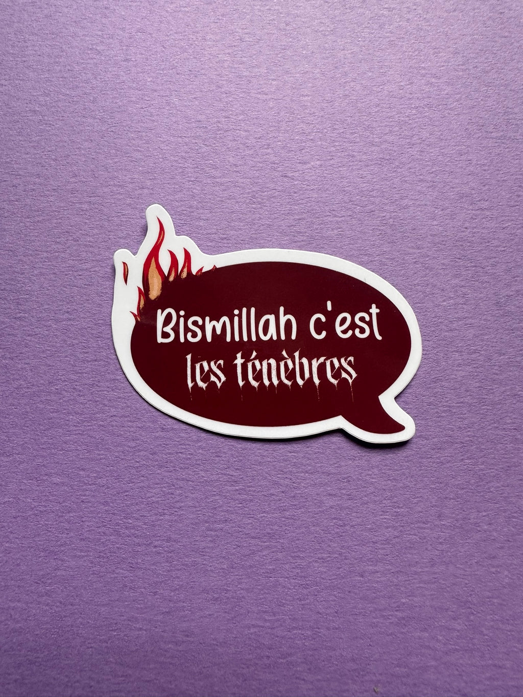 Les ténèbres - Sticker