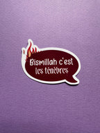 Les ténèbres - Sticker
