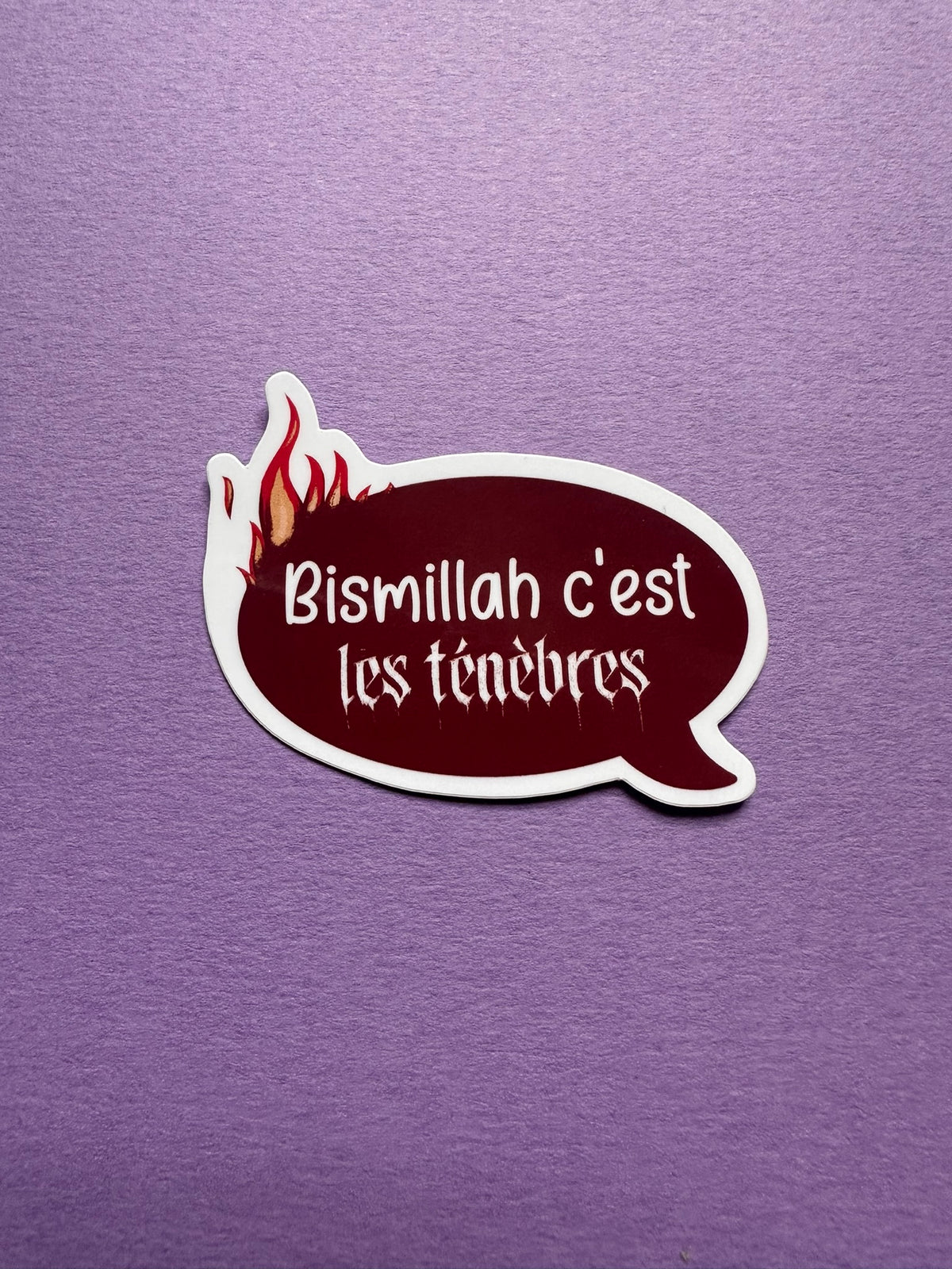 Les ténèbres - Sticker