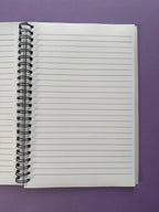 Chats - Carnet A5 fait main | Papier ligné ou papier autocollant réutilisable