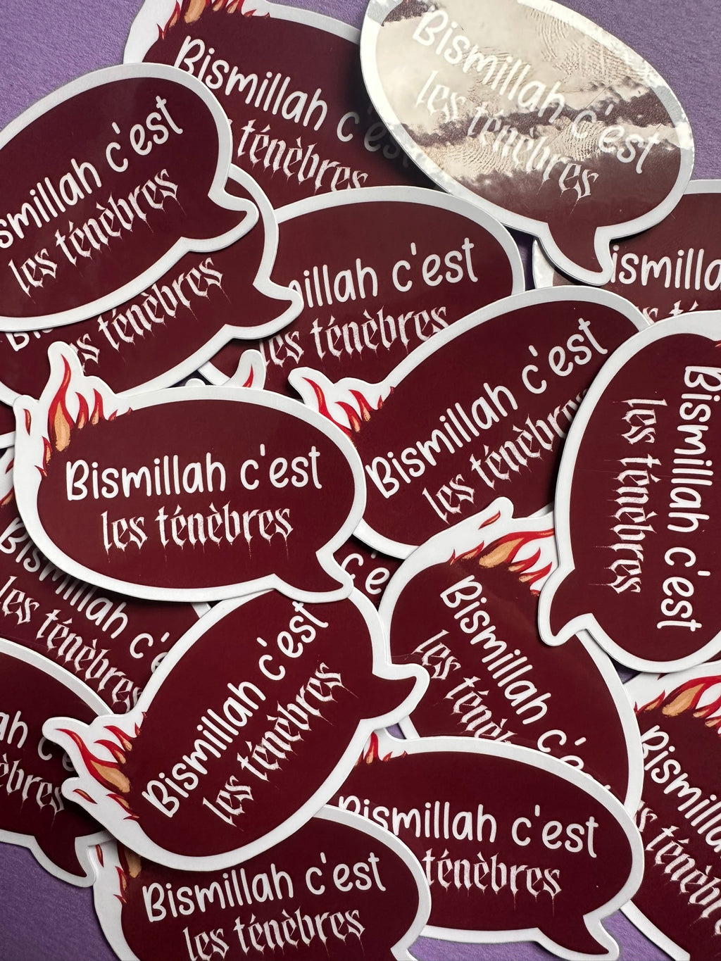 Les ténèbres - Sticker