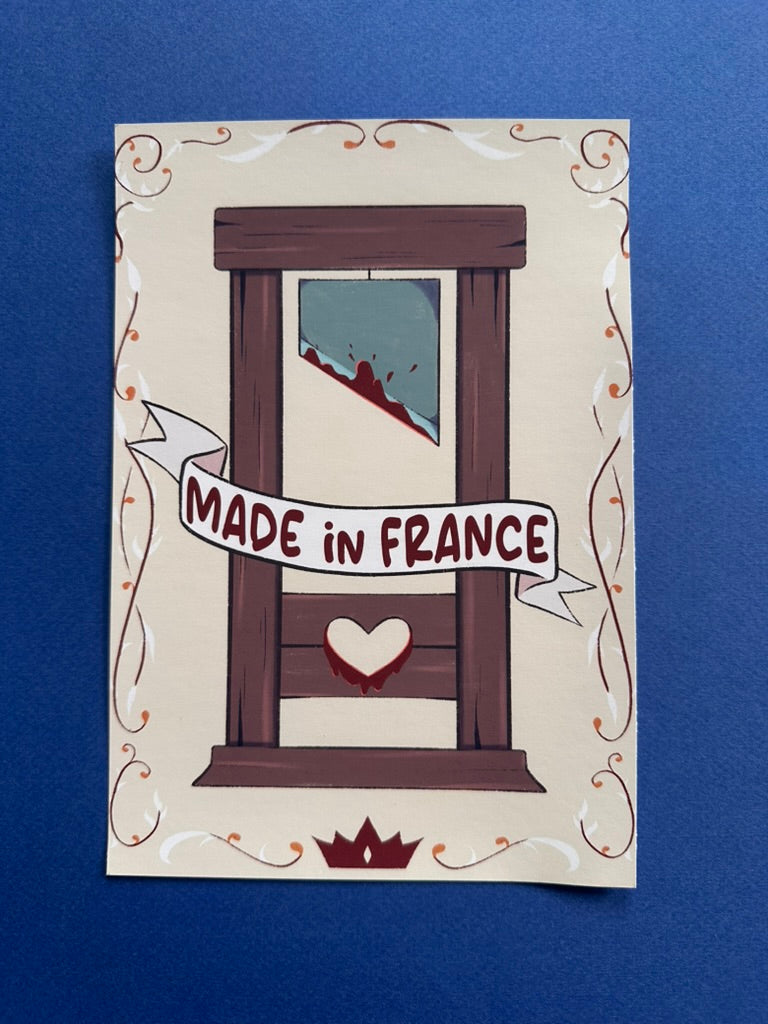 Guillotine - Art Print A5