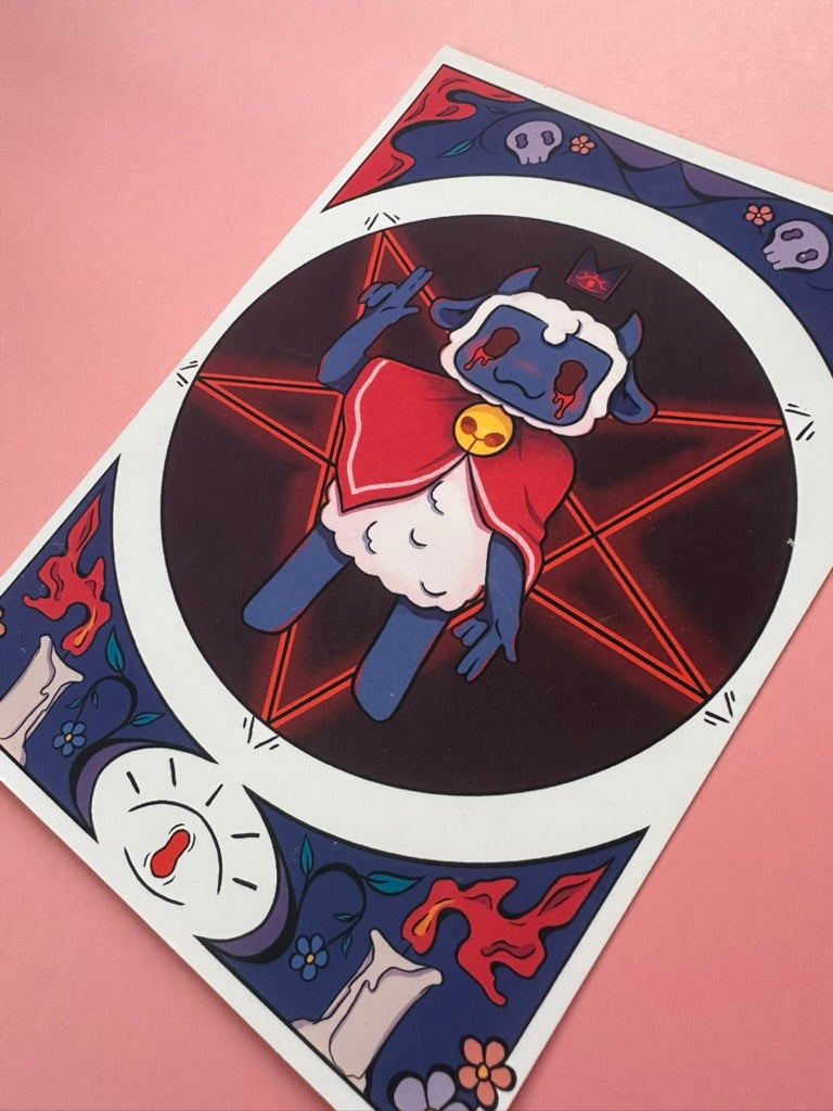Cult of the lamb - Impression d'art A5