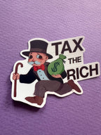 Tax the rich - Sticker