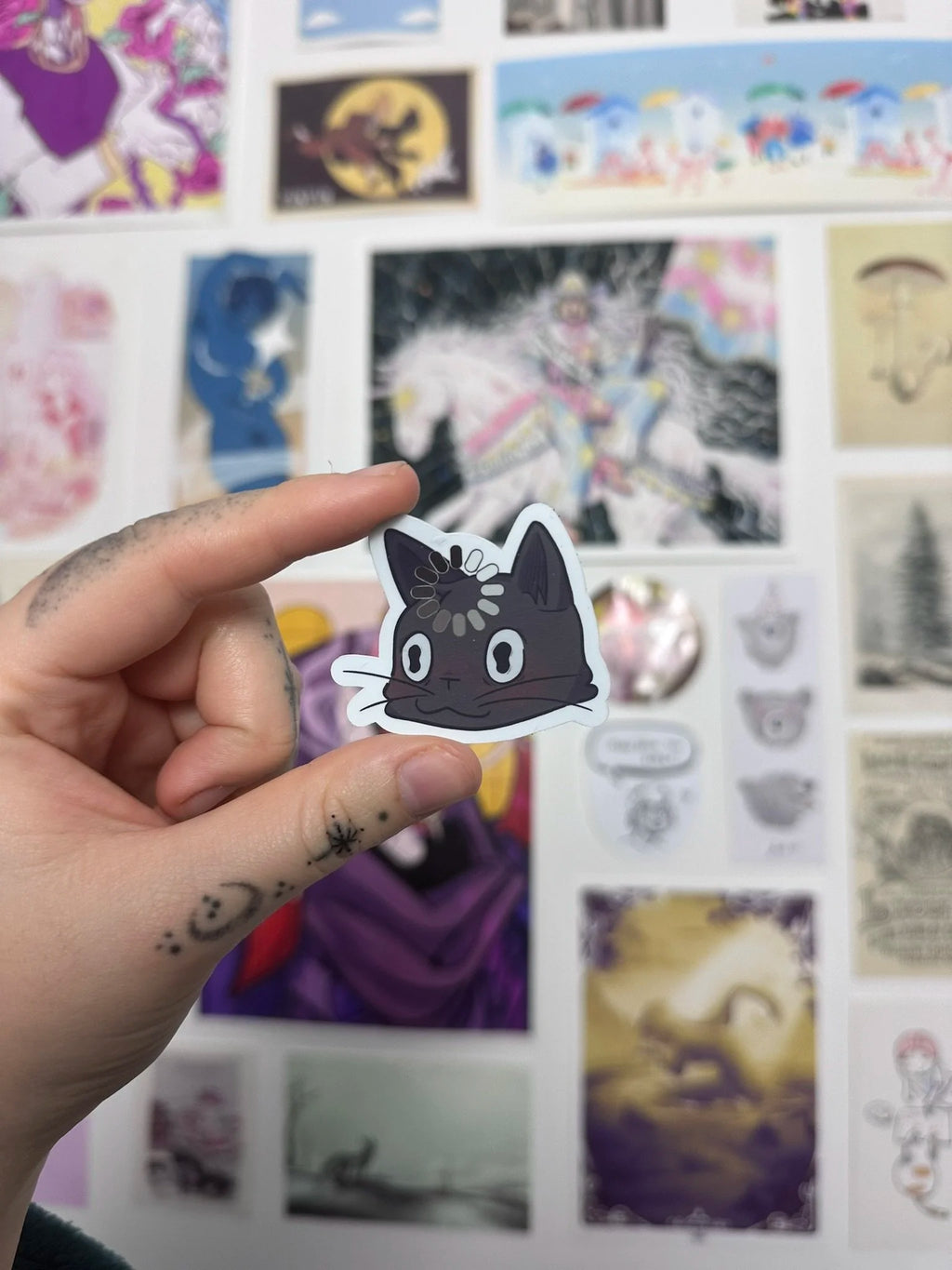 Loading cat - Sticker