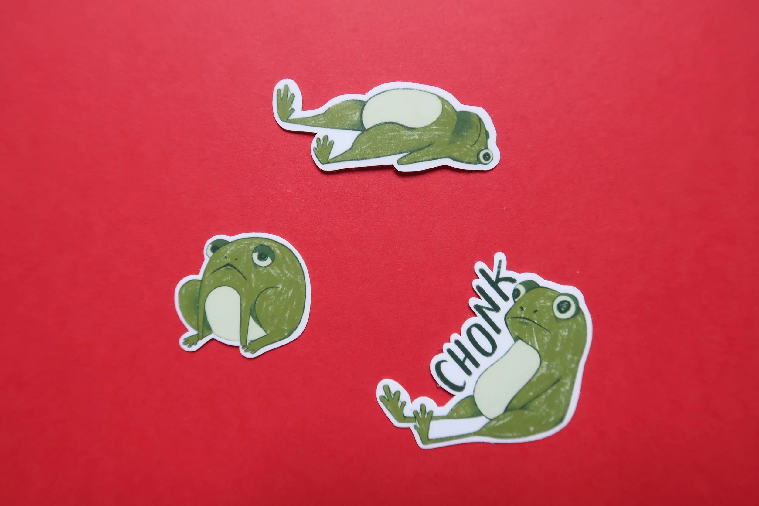 Cute frog - Sticker