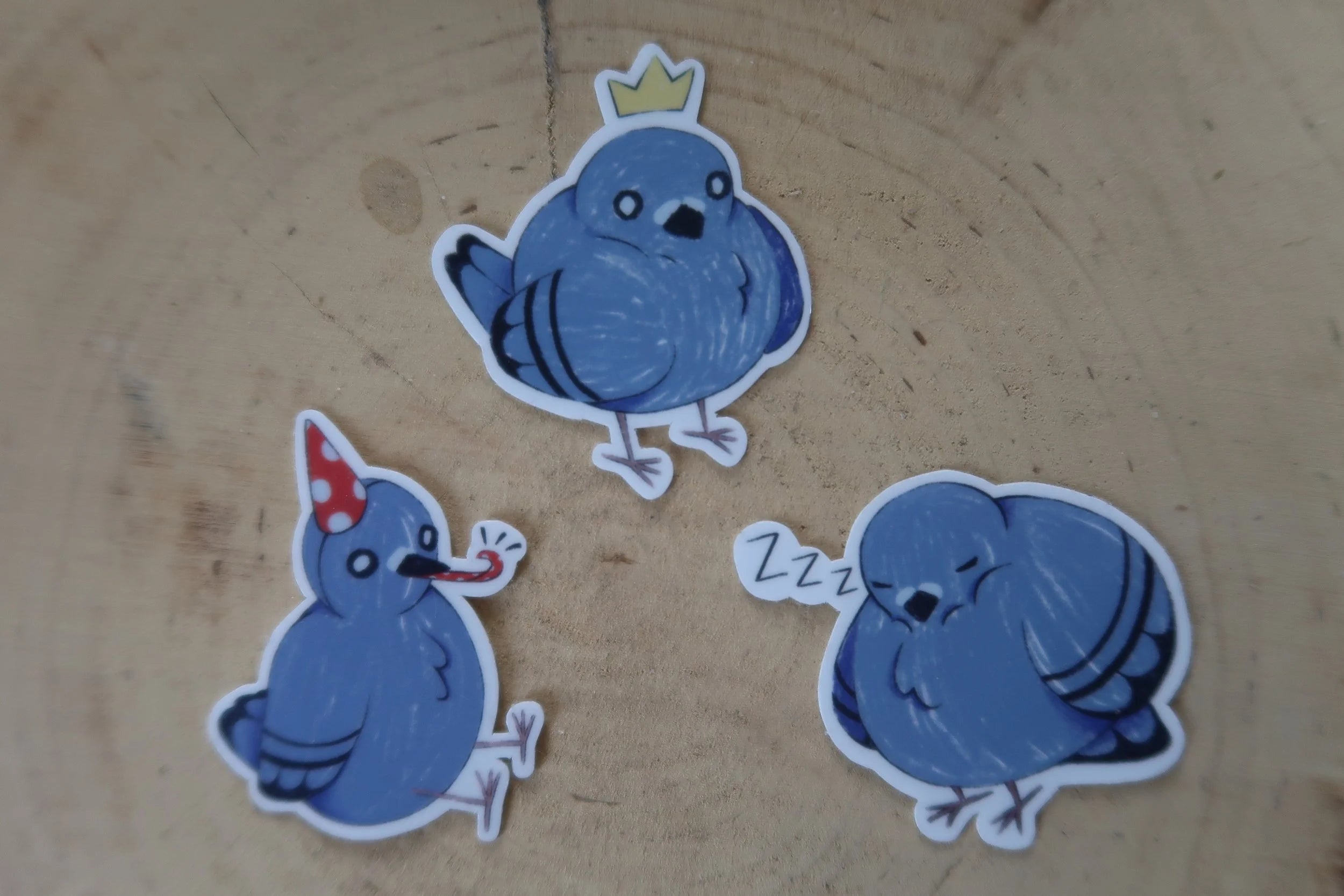 Cute pigeon - Sticker