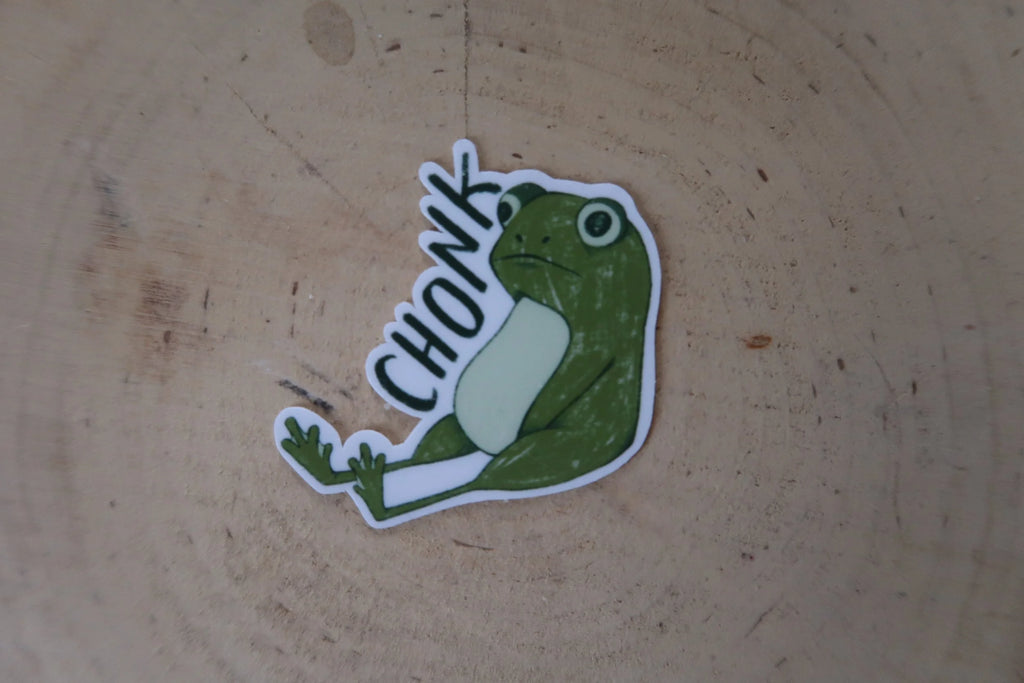Cute frog - Sticker