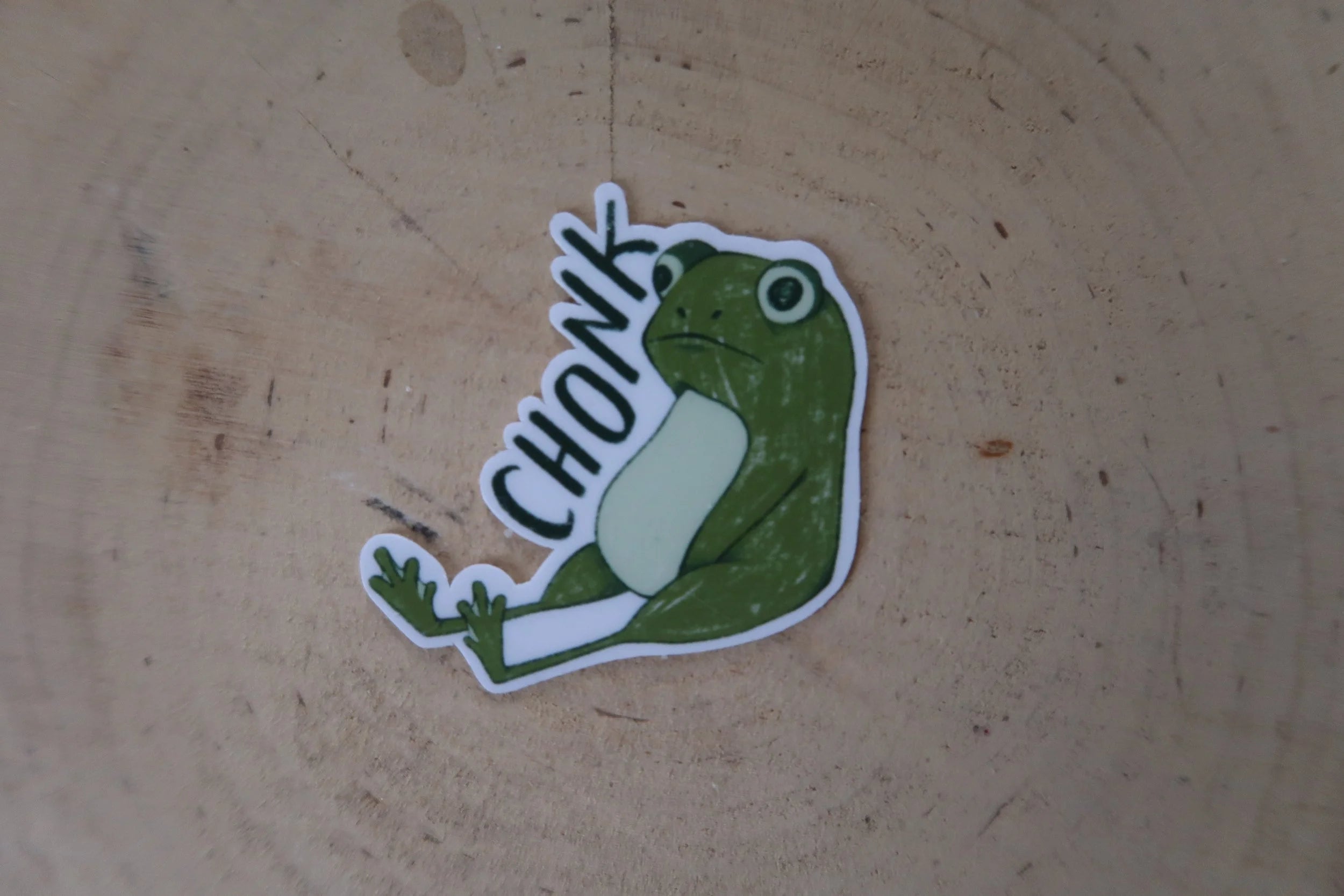 Cute frog - Sticker