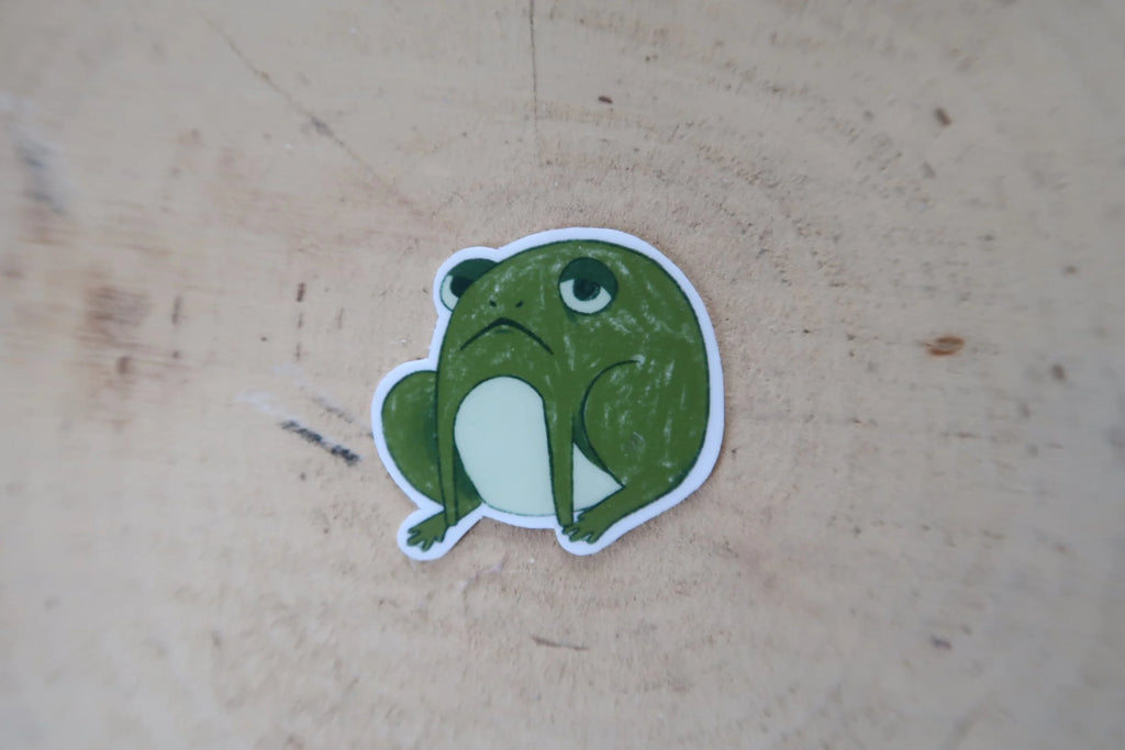 Cute frog - Sticker