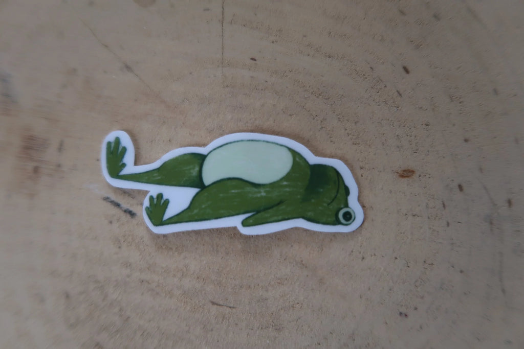 Cute frog - Sticker