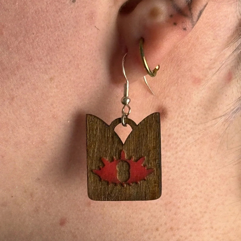 Cult of the lamb crown - Earrings