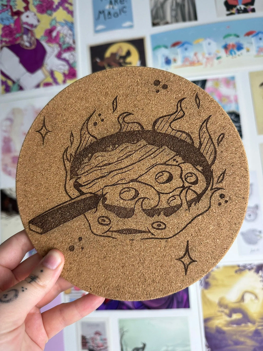 Calcifer - Trivet