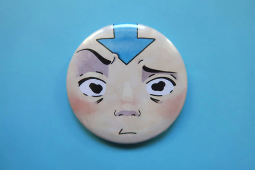 Avatar badges, Aang and Appa - Large badge