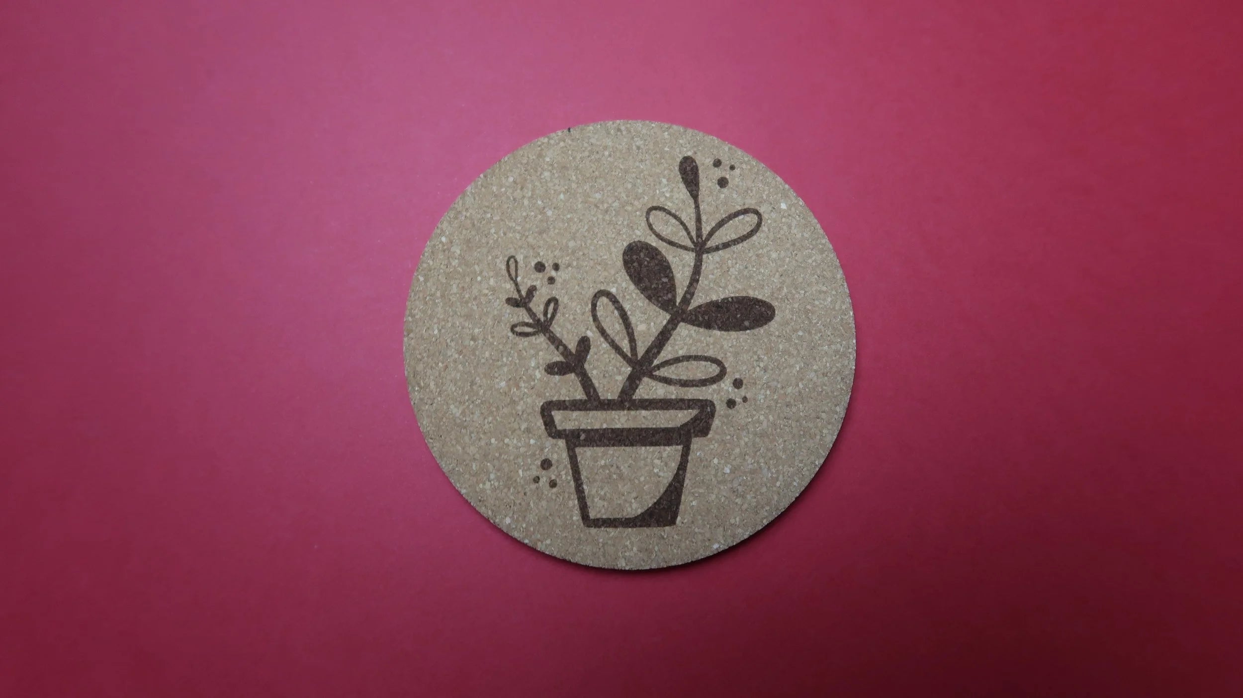 Plante - Dessous de verre