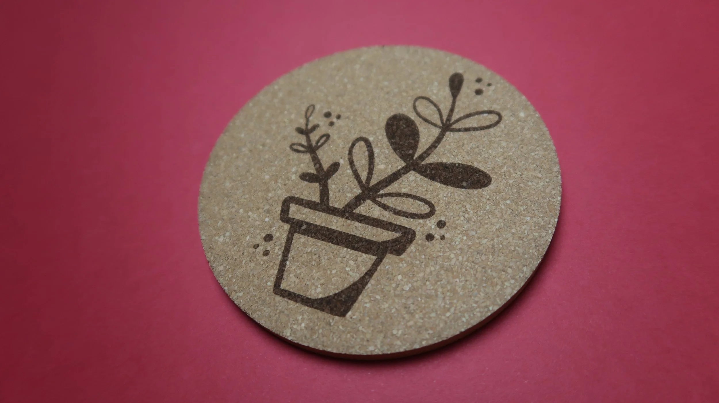 Plante - Dessous de verre