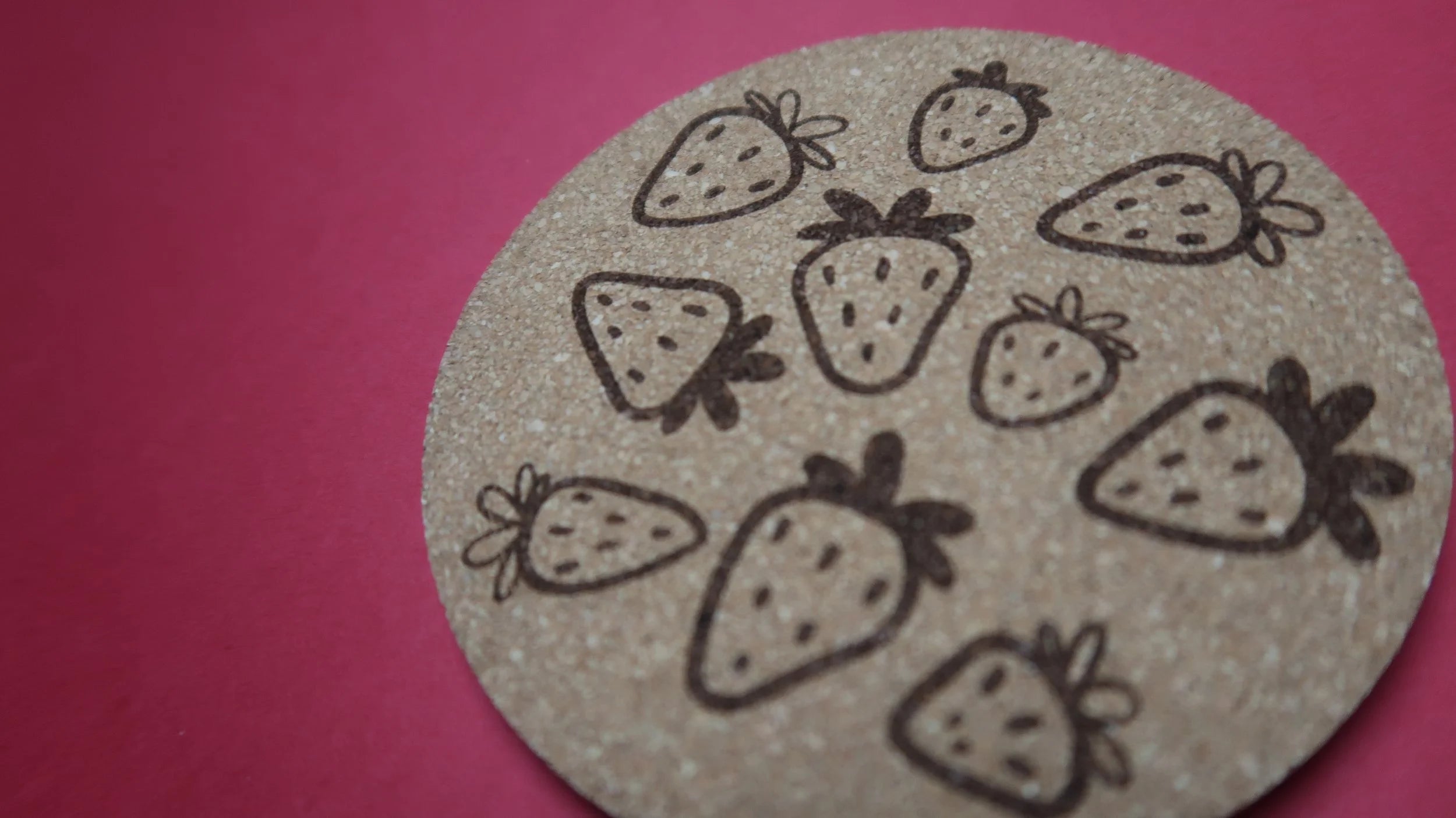 Fraises - Sous-verre