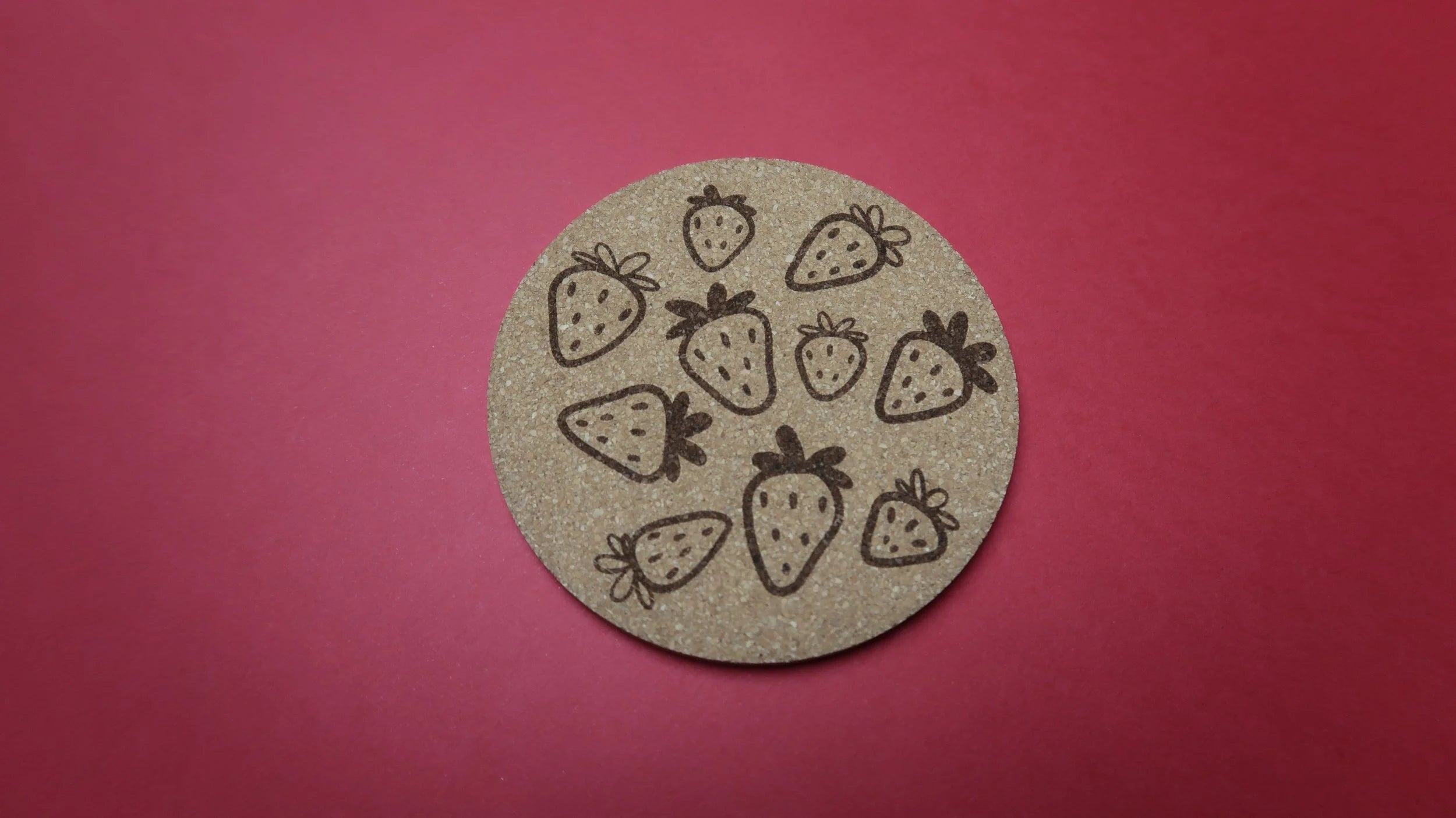 Fraises - Sous-verre