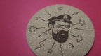 Captain Haddock - Coaster
