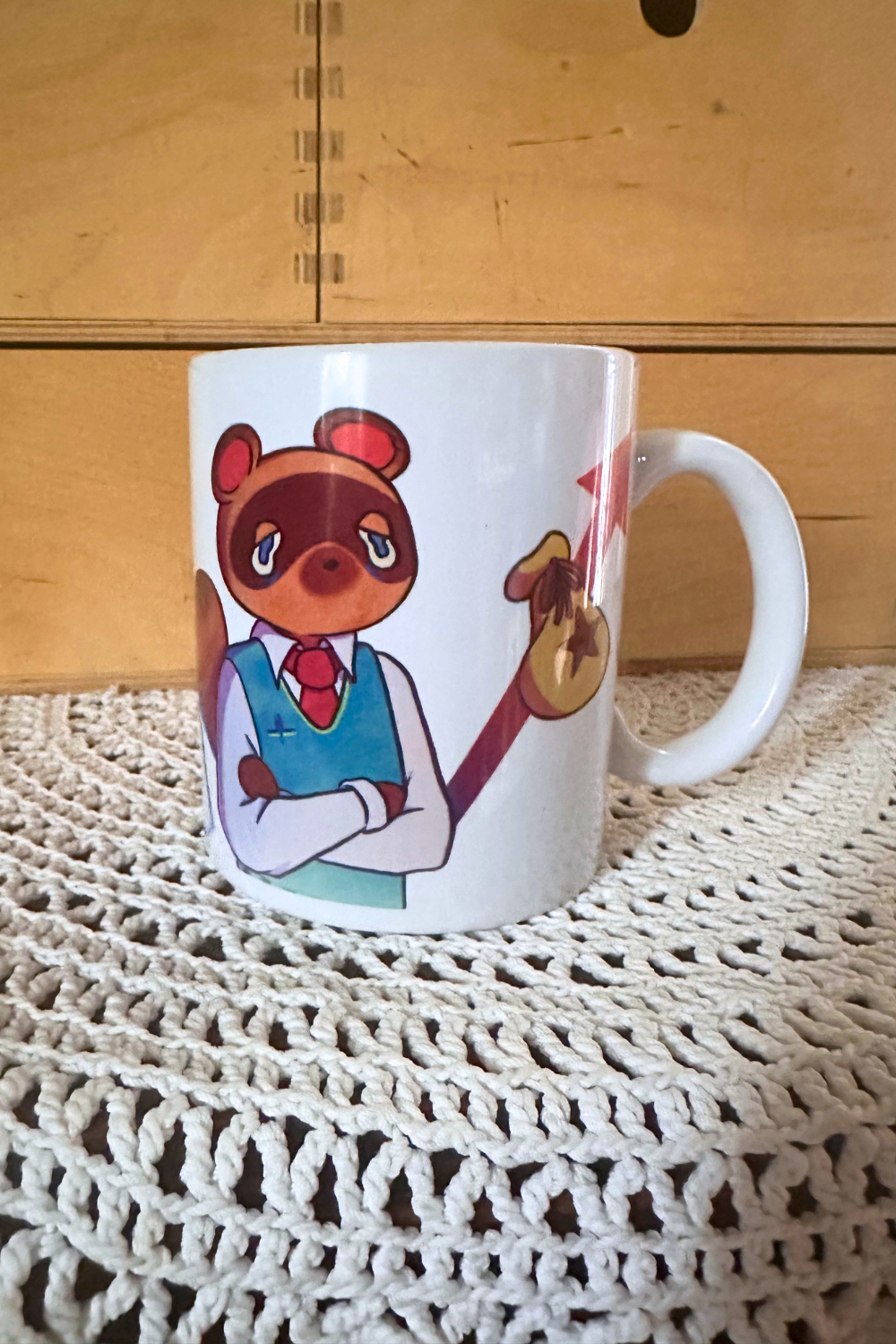 Tom Nook Stonks - Ceramic Mug
