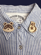 ACNH bells - Handmade Wooden Pins