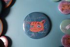 Catculating - Large Badge