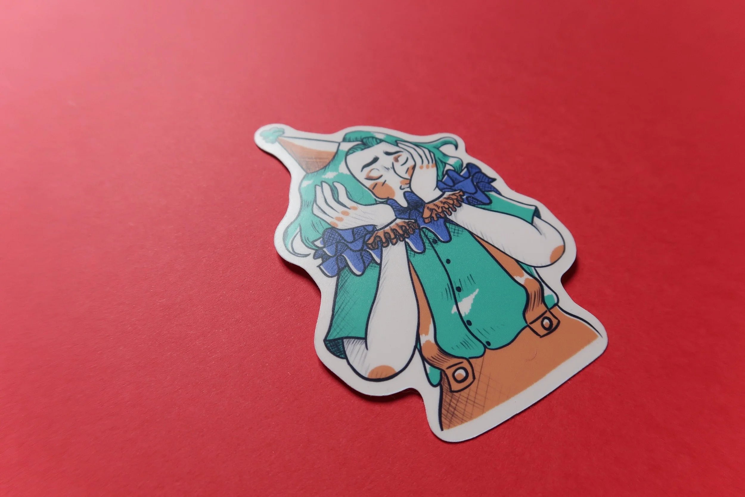 Clown girl - Sticker