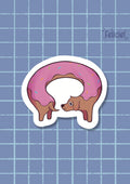 Donut dog - Sticker