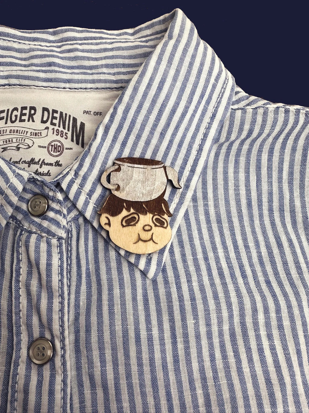 Over the Garden Wall - Handmade Wooden Pin