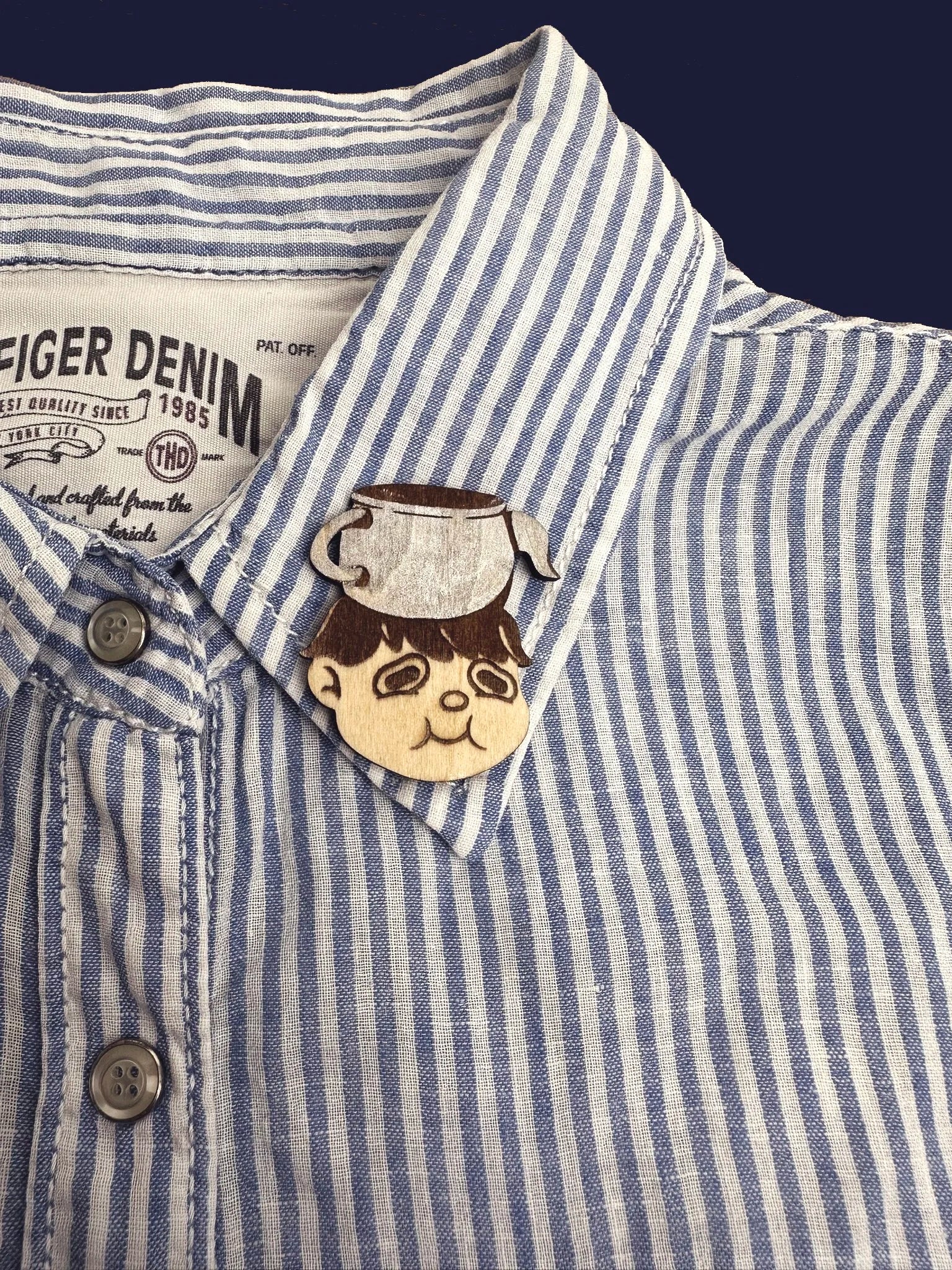 Over the Garden Wall - Handmade Wooden Pin