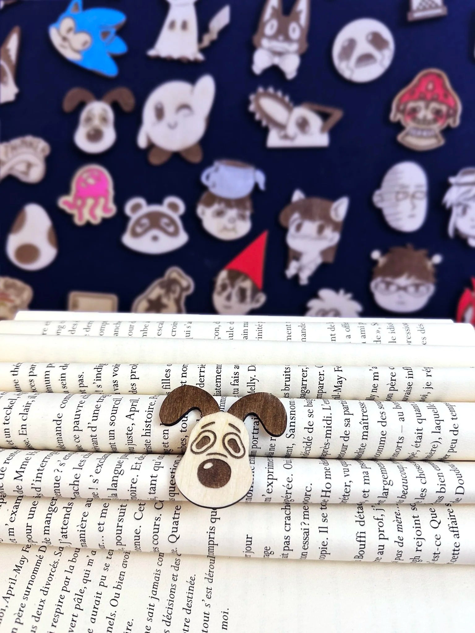 Gromit - Handmade Wooden Pin
