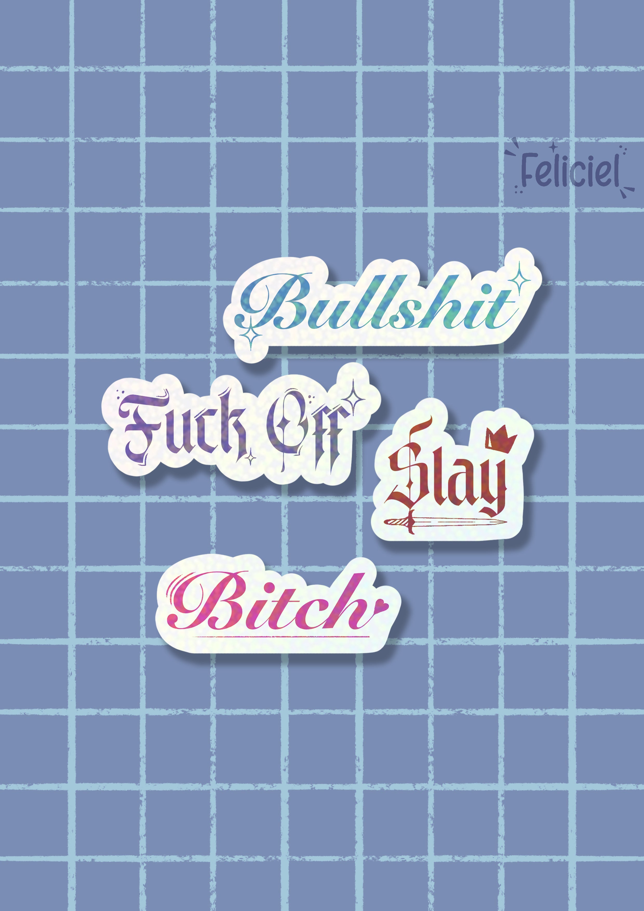 Insulte grossière - Autocollant