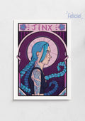 Jinx Art Nouveau Arcane - Art Print A5