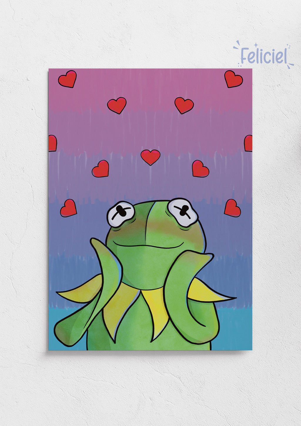 Kermit - Art Print A5