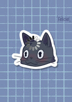 Loading cat - Sticker