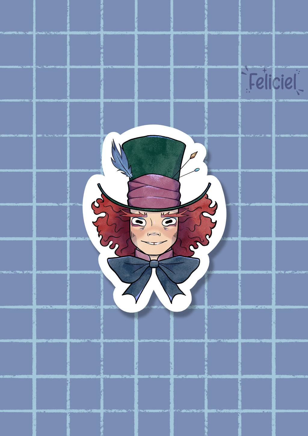 Mad Hatter - Sticker