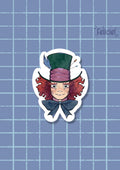 Mad Hatter - Sticker