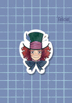 Mad Hatter - Sticker