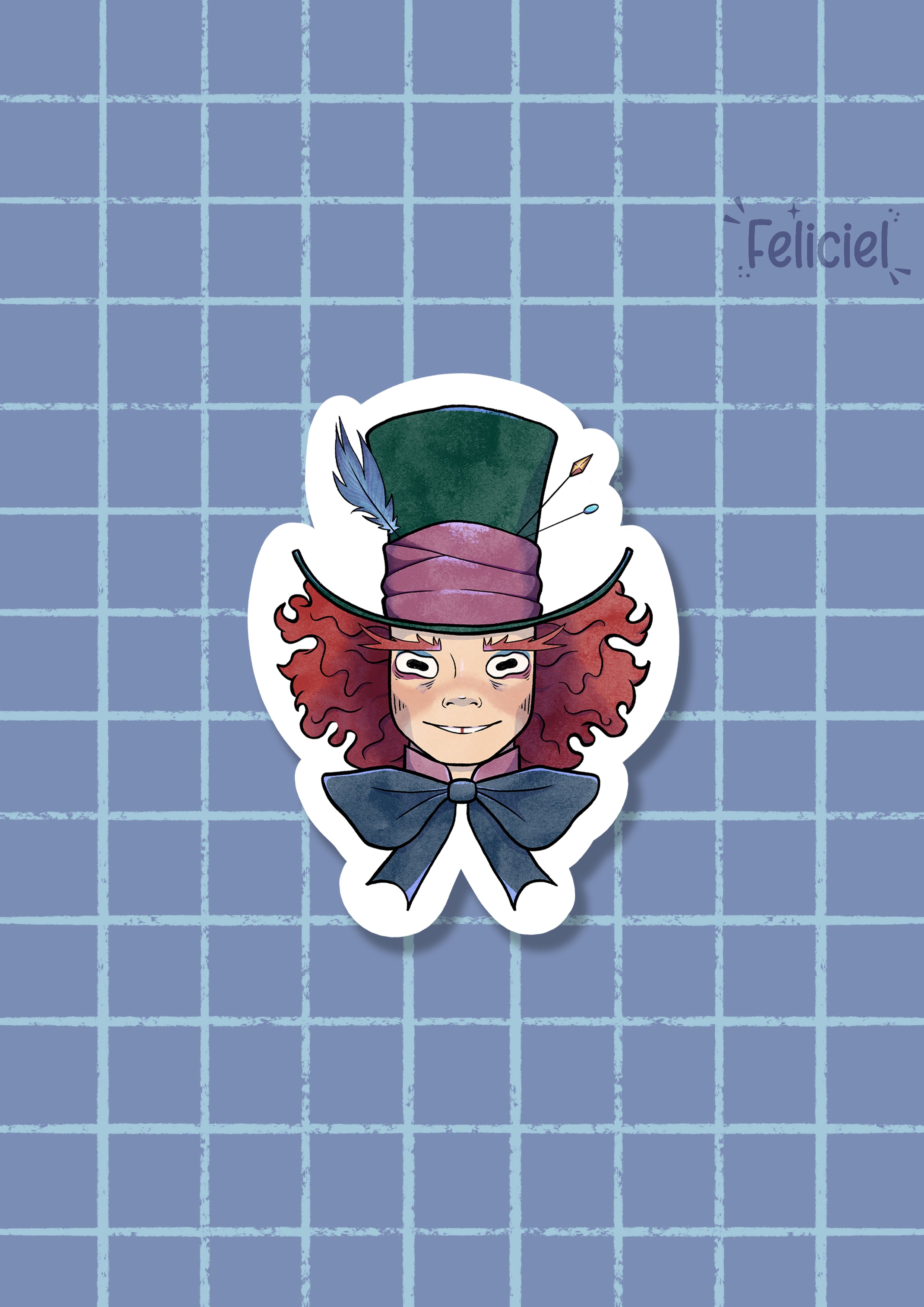 Mad Hatter - Sticker