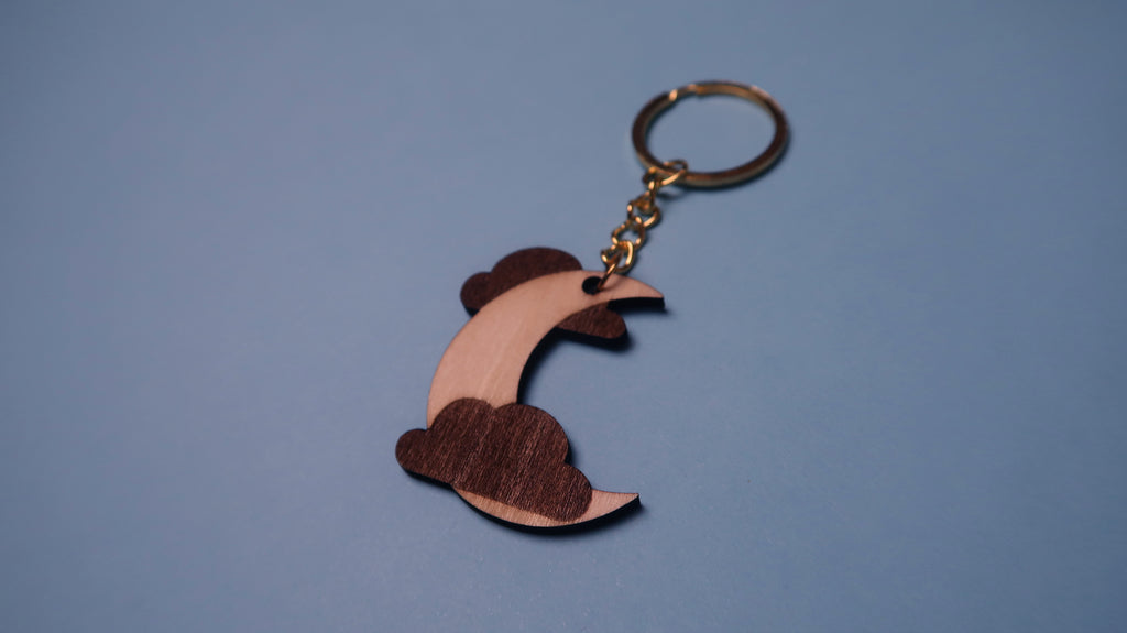 Moon - Keychain